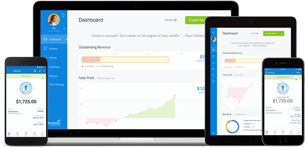 FreshBooks Is Muli-Platform/Multi-Device Supported