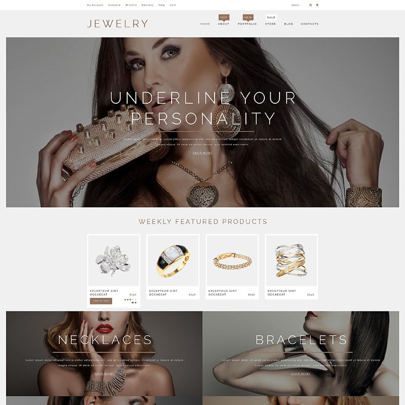 Jwelry WooCommerce Theme