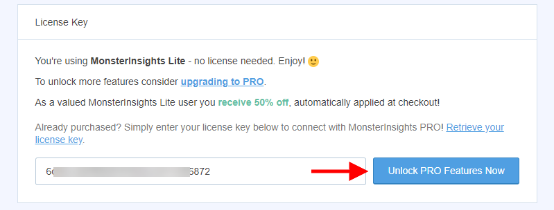 Unlock MonsterInsights Pro Features Now