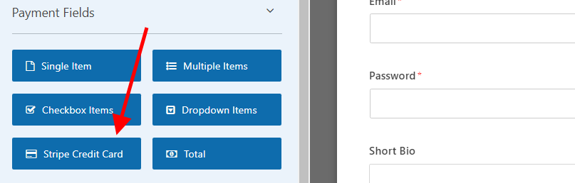 WPForms Stripe Credit Card Field