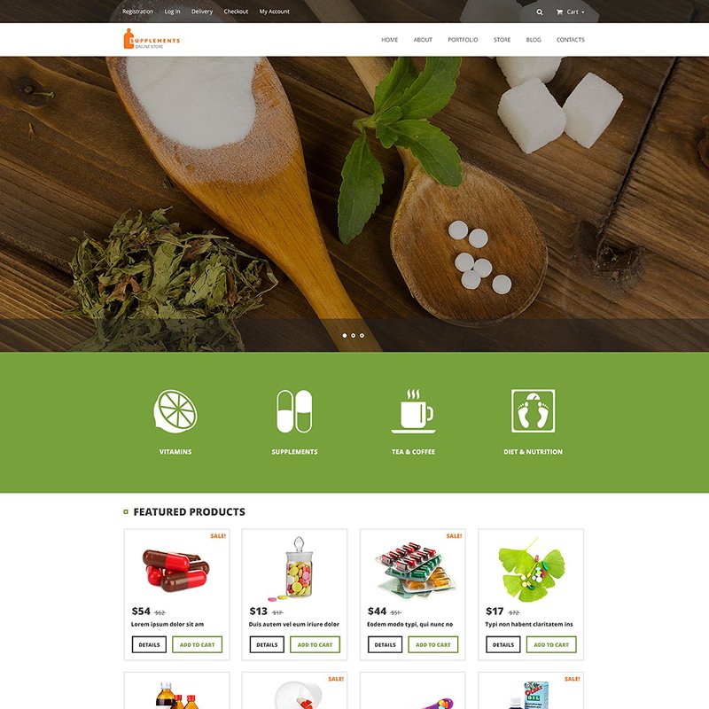 Supplement WooCommerce Theme