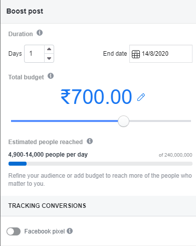 Boost Facebook Post With Facebook Ad