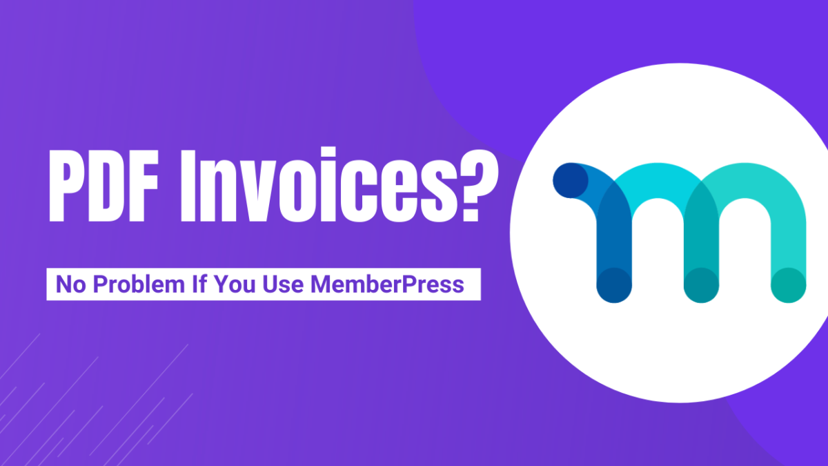 MemberPress PDF Invoices