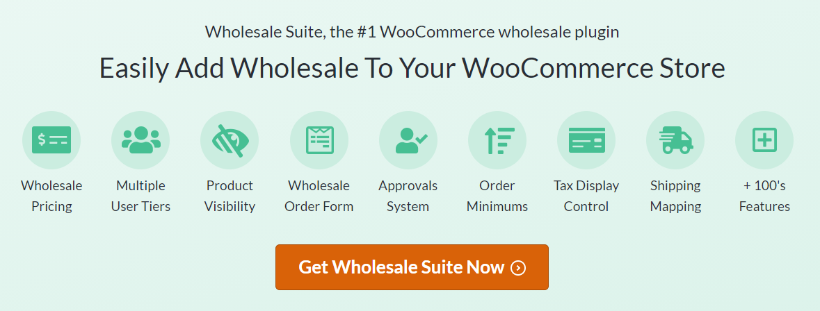 Wholesale Suite WooCommerce Plugin Features