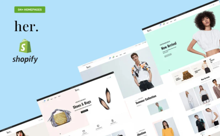 Her Fashion Store Shopify Theme