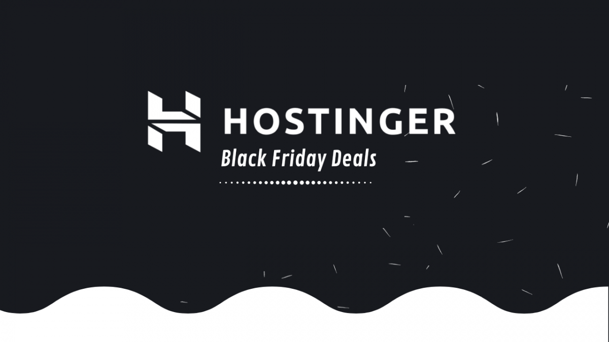 Hostinger Black Friday Deals