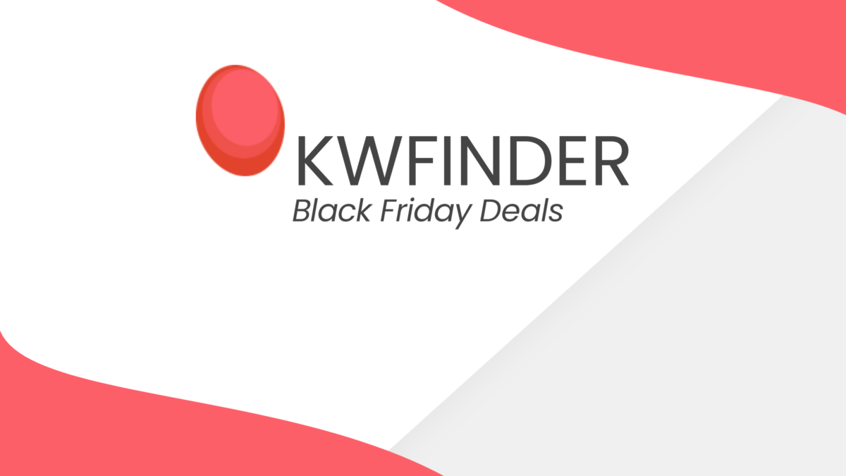 KWFinder Black Friday