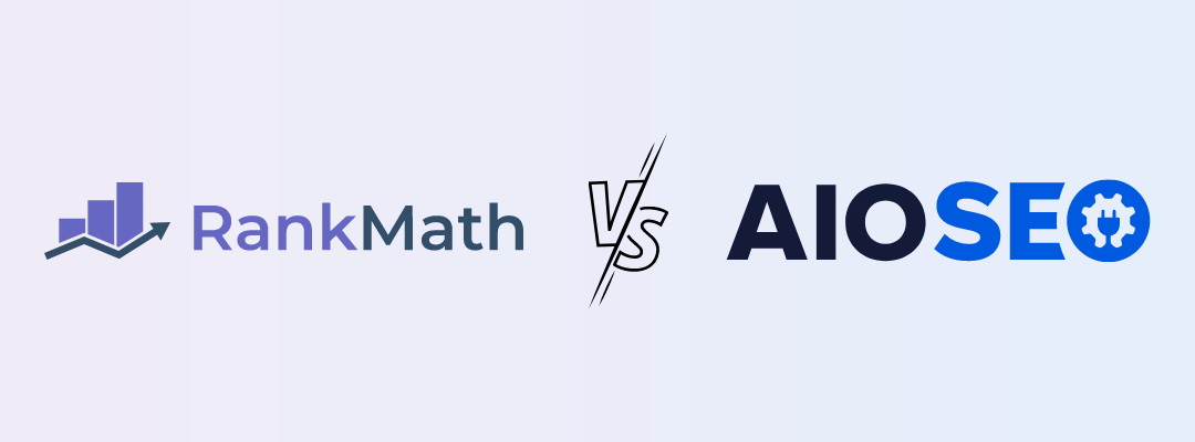 Rank Math SEO vs AIOSEO - Custom Banner