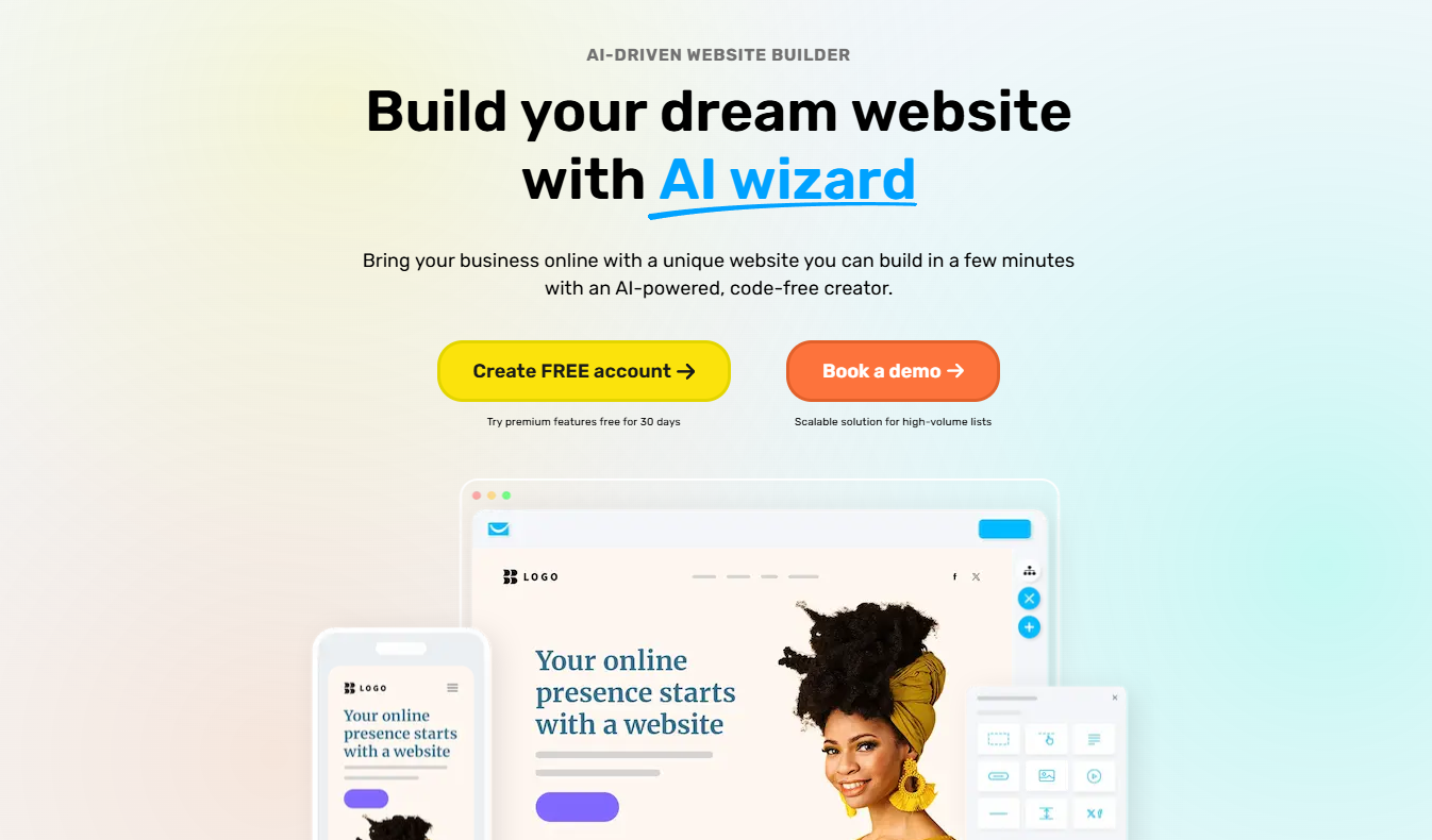 GetResponse AI Website Builder