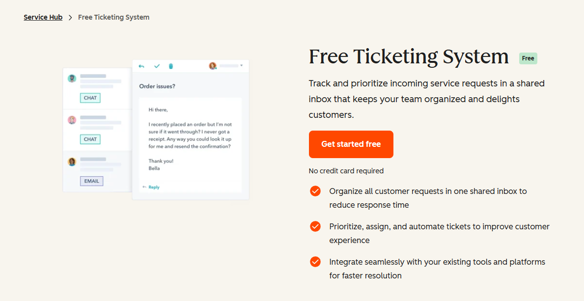 HubSpot Ticketing System