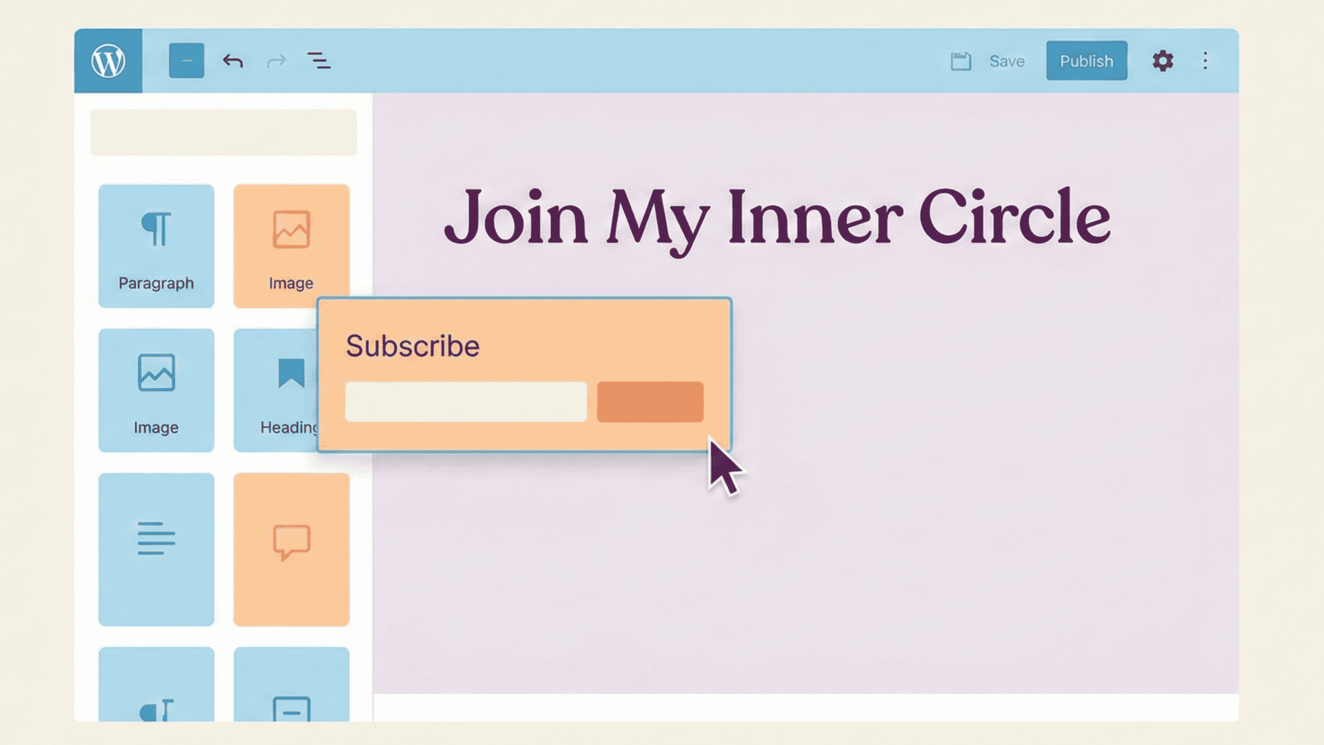 Basic WordPress Landing Page with Email Opt-in Form