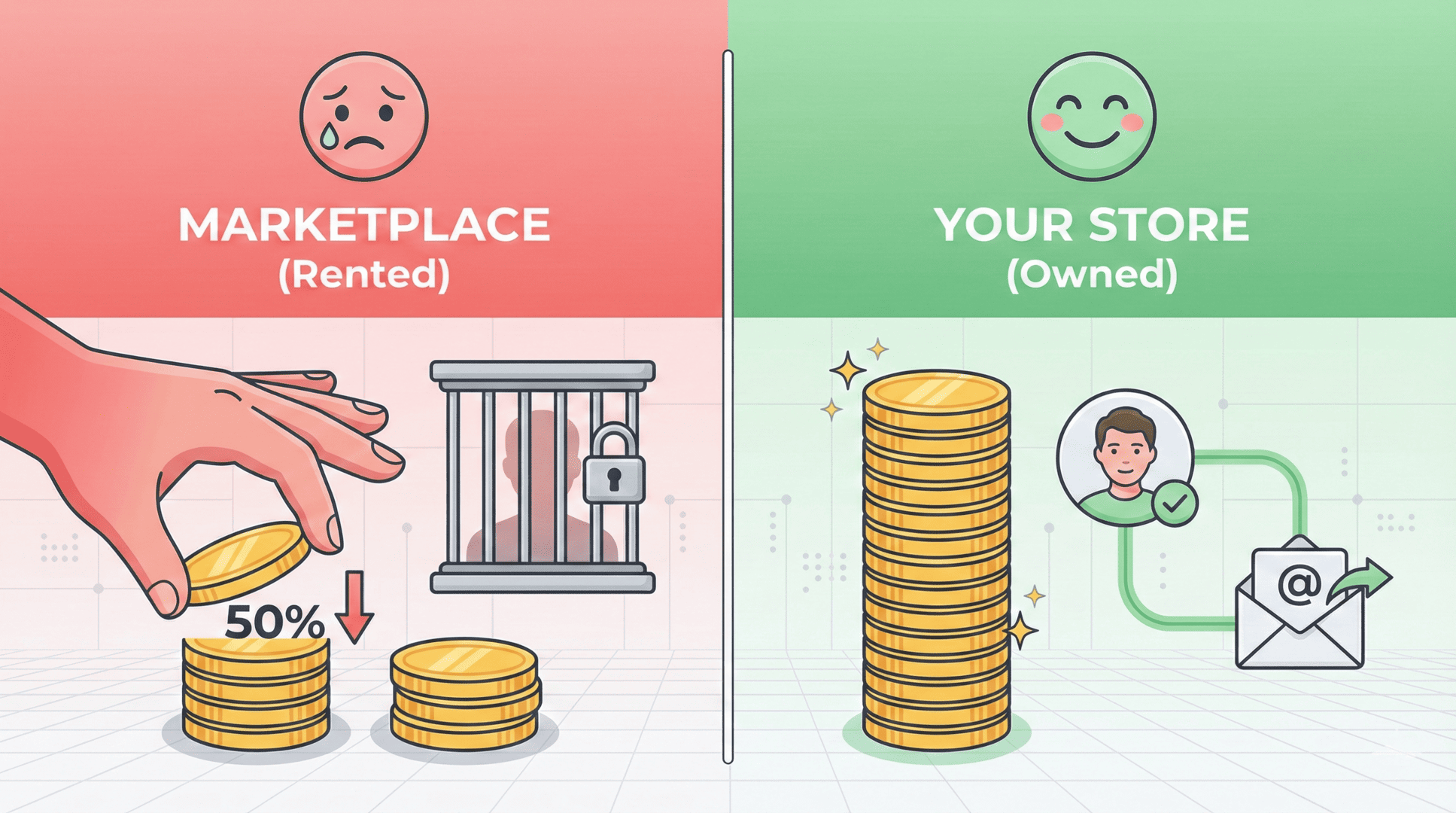 Own Store VS Marketplace