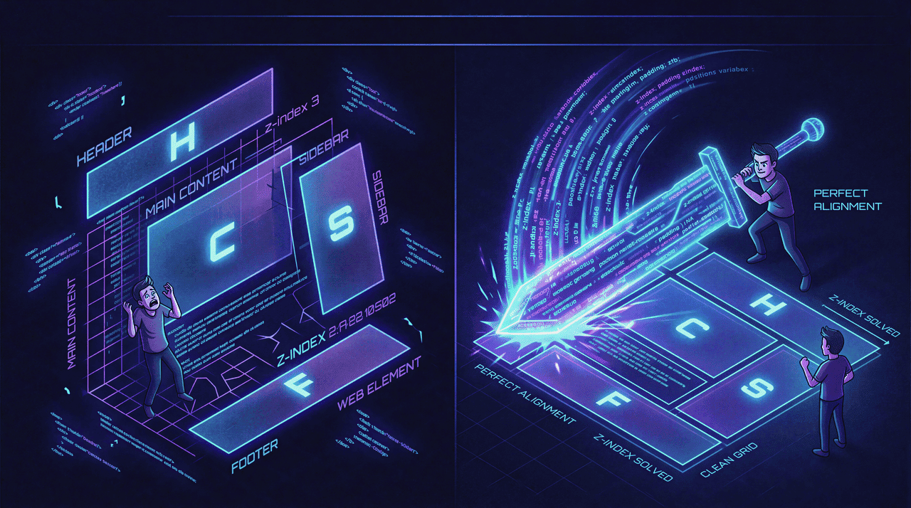 Absolute Freedom of CSS Customization - Graphic Illustration