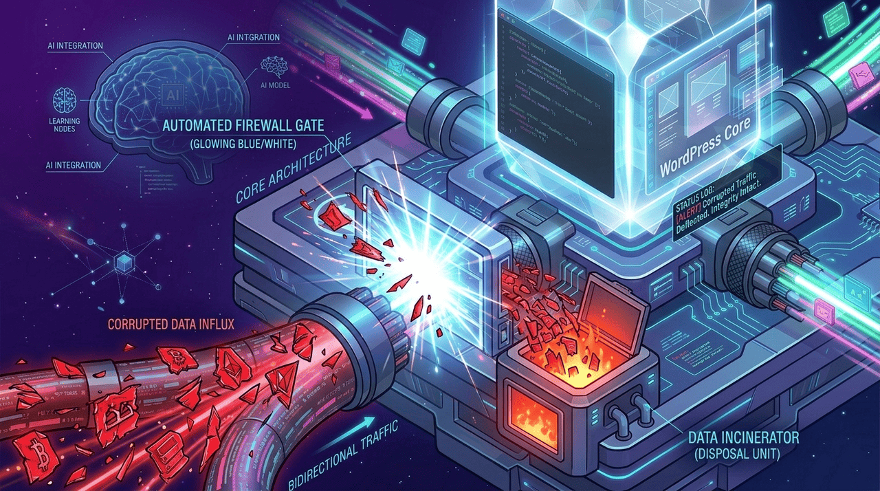 Defending-Against-Online-Attacks-Malware-Firewall - Graphic Illustration