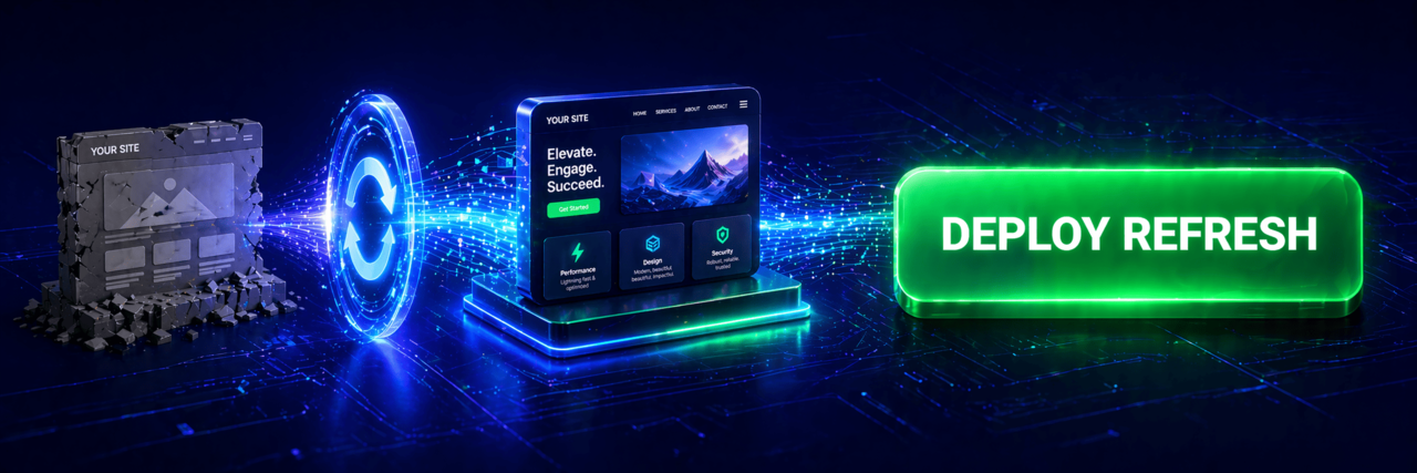 Deploy Fresh Style or Design - Custom CTA Banner