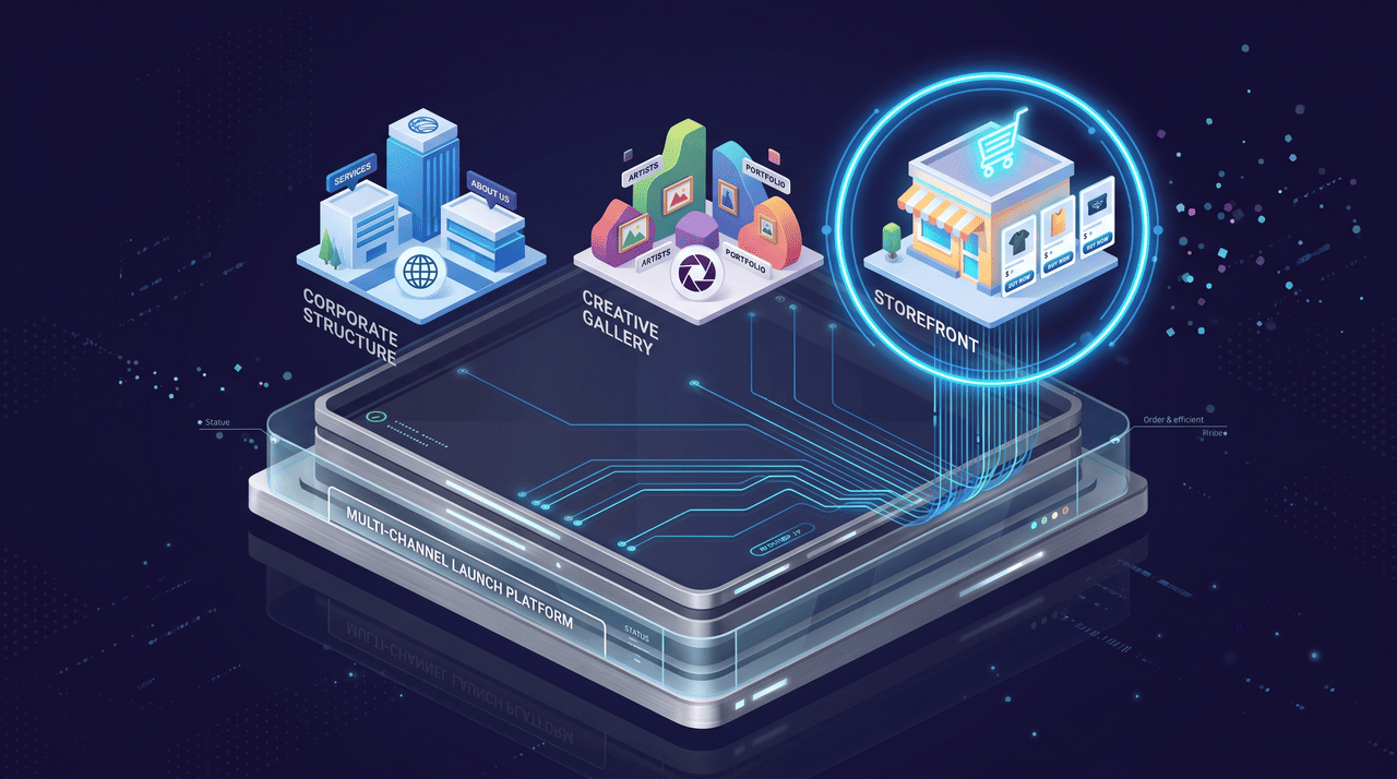 Finding The Right Architecture for Your Website - Graphic Illustration