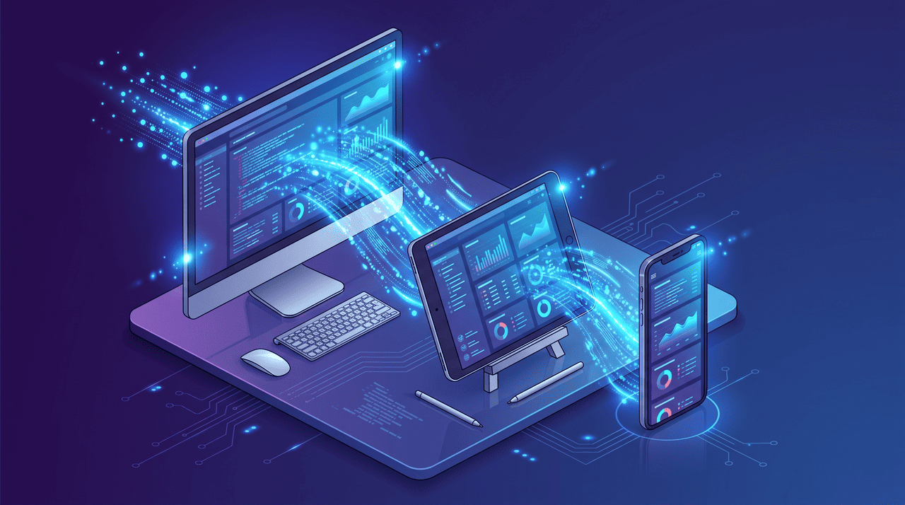 Responsive Website Design - Graphic Illustration