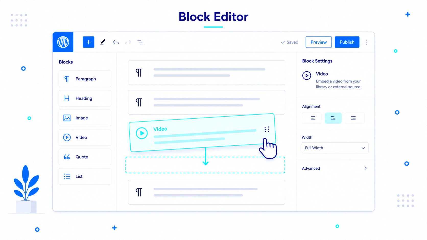 Day 2 Block Editor Interface