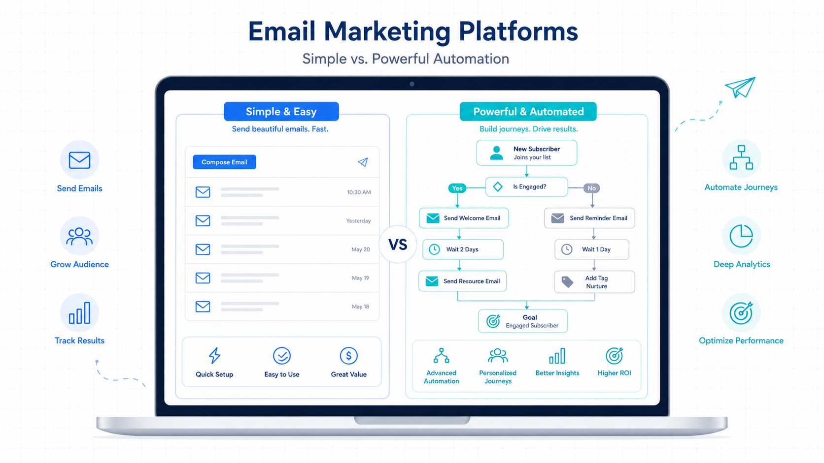 Email Marketing Platforms Comparison 2