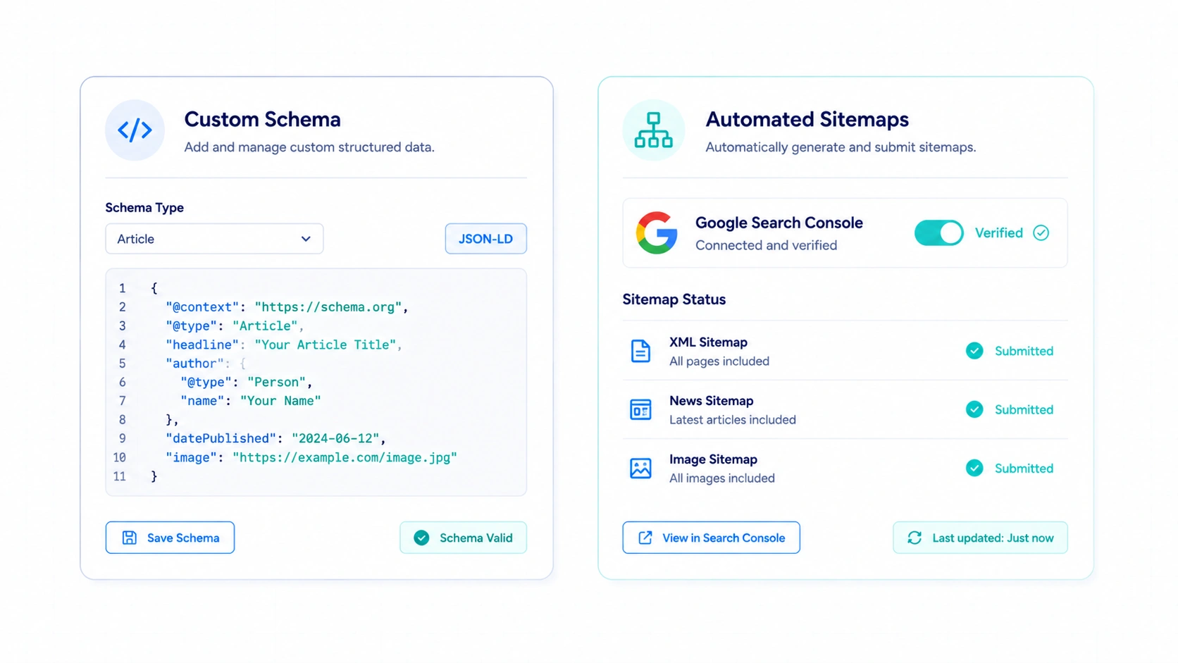 SEO Experience and Schema