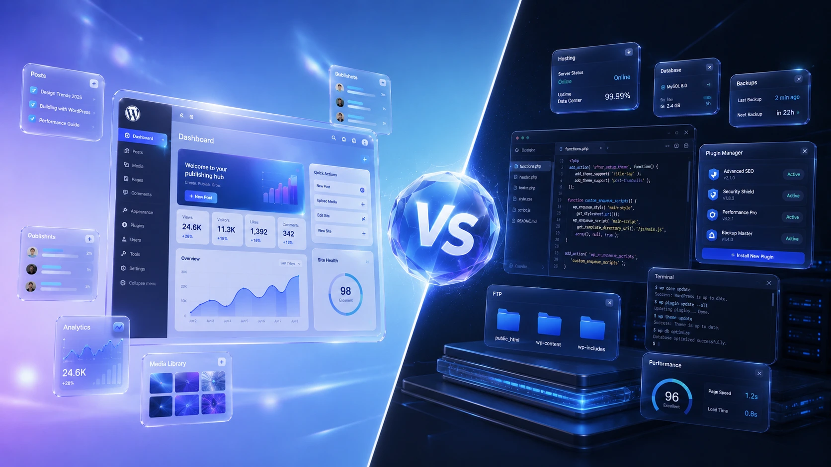 WordPress.com VS Self-Hosted WordPress